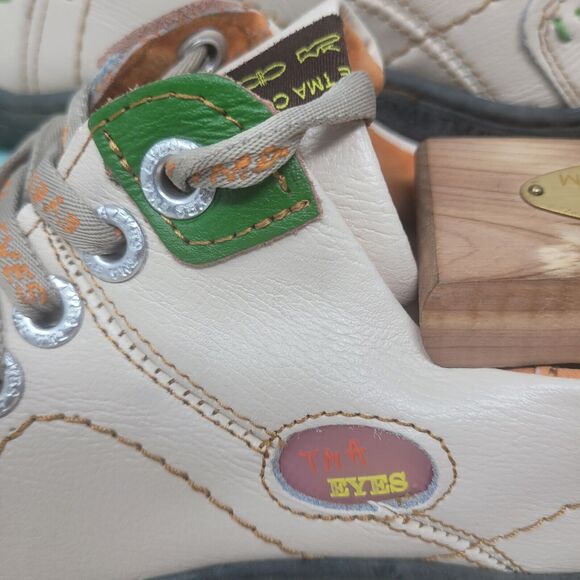 TMA Eyes Time Multicolor Lace Up Leather Walking Sneaker Shoes Women's 8 GERMANY - Picture 4 of 10